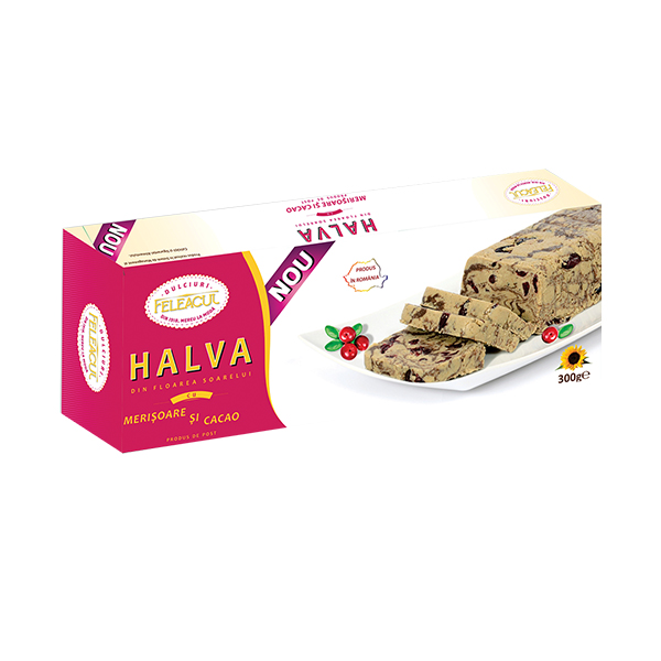 Halva merisoare si cacao Feleacul - 300 g