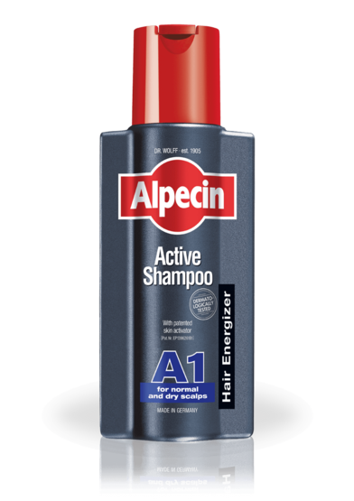 Sampon A1 Activ pentru scalp normal/uscat Alpecin - 250 ml