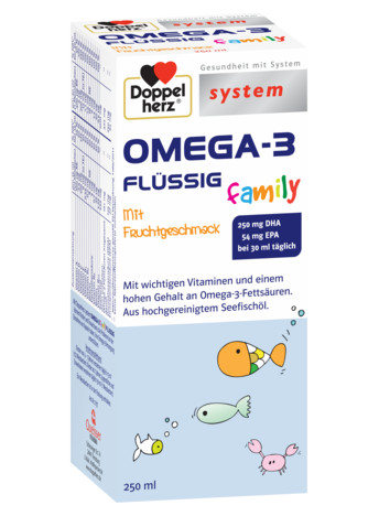 System Omega 3 Family (Sirop) Doppelhertz - 250 ml