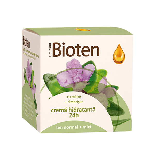 Crema hidratanta (ten normal/mixt) Bioten Elmiplant - 50 ml