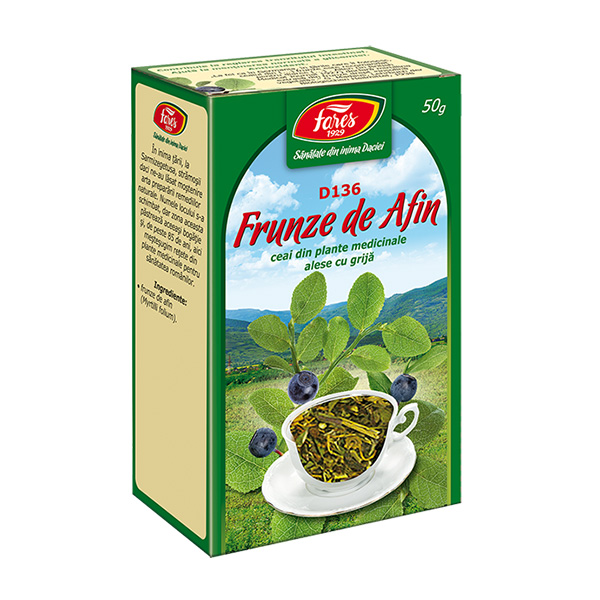Ceai afin frunze (punga) Fares – 50 g