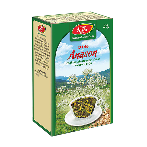Ceai anason fructe (punga) Fares - 50 g