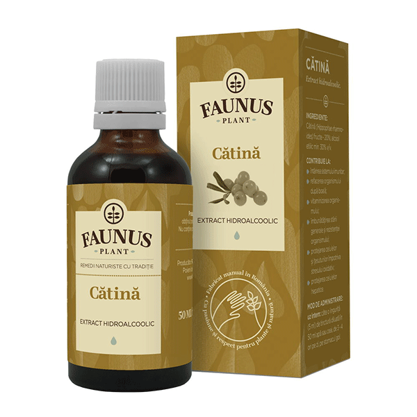 Tinctura catina Faunus Plant – 50 ml driedfruits.ro/ Extracte & tincturi