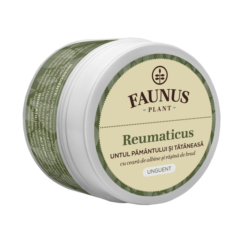 Unguent Reumaticus (Untul Pamantului si Tataneasa) FAUNUS PLANT - 50 ml