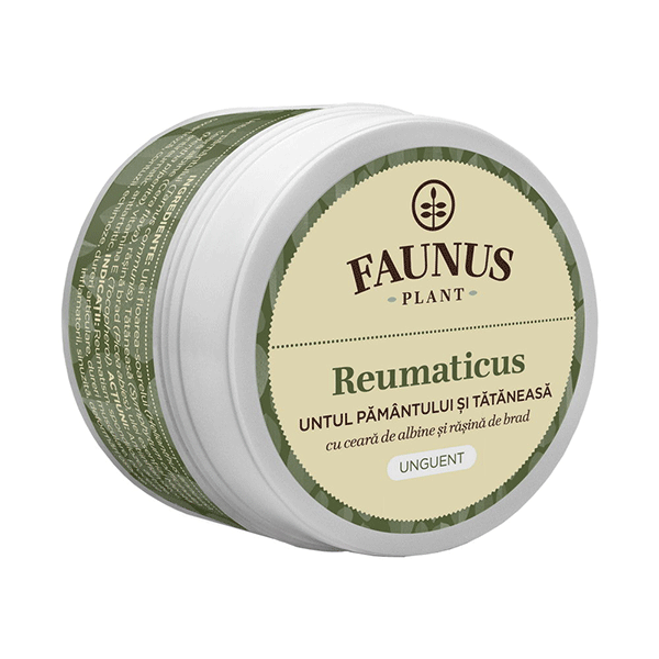 Unguent Reumaticus (Untul Pamantului si Tataneasa) Faunus Plant - 50 ml