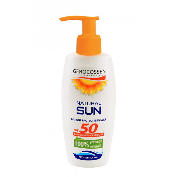 Lotiune SPF 50 Natural Sun Gerocossen – 200 ml