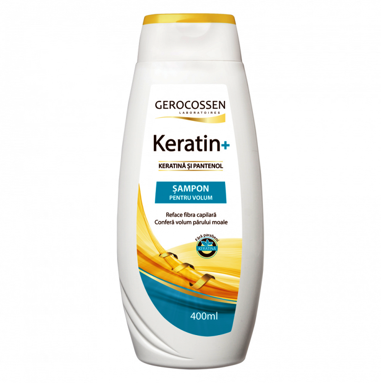 Sampon pentru volum Keratin+ Gerocossen – 400 ml