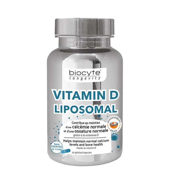 Vitamina D lipozomala Biocyte – 30 capsule moi
