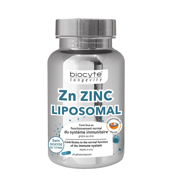 Zinc lipozomal Biocyte – 60 capsule Biocyte Capsule si comprimate
