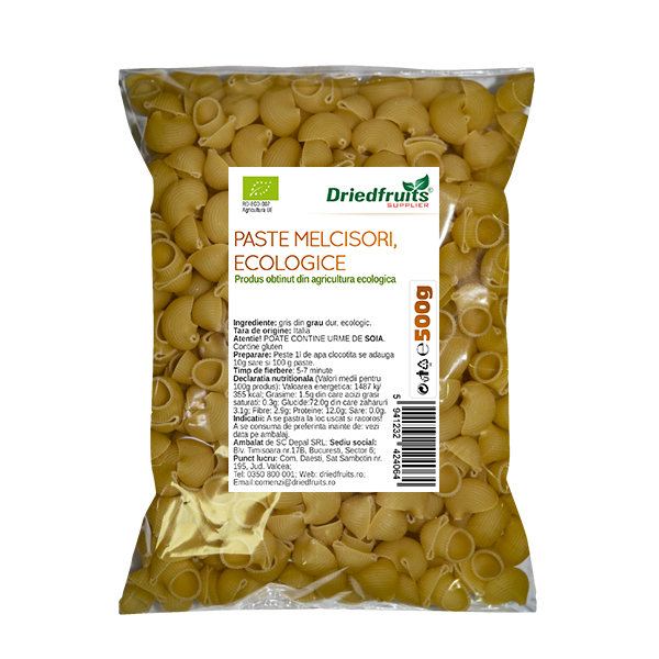 Paste melcisori BIO Driedfruits – 500 g