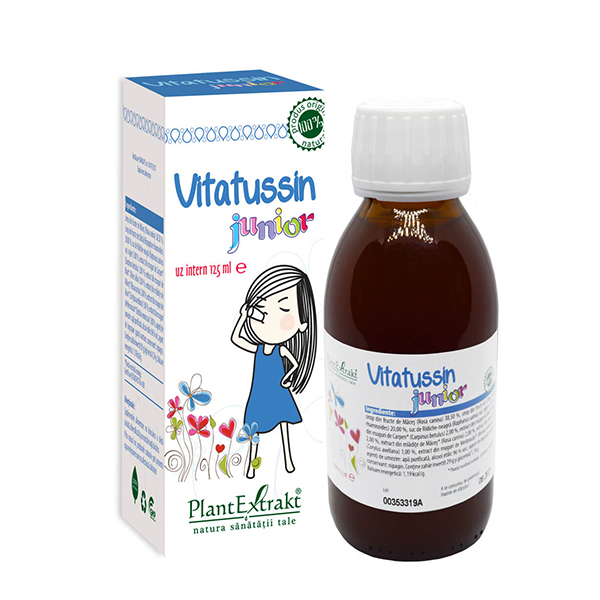 Vitatussin junior (sirop de tuse) PlantExtrakt – 125 ml