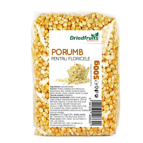 Porumb popcorn Driedfruits – 500 g