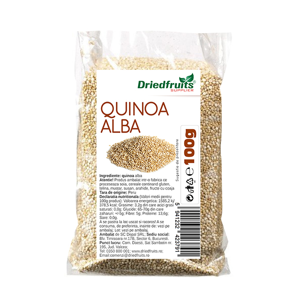 Quinoa alba Driedfruits – 100 g