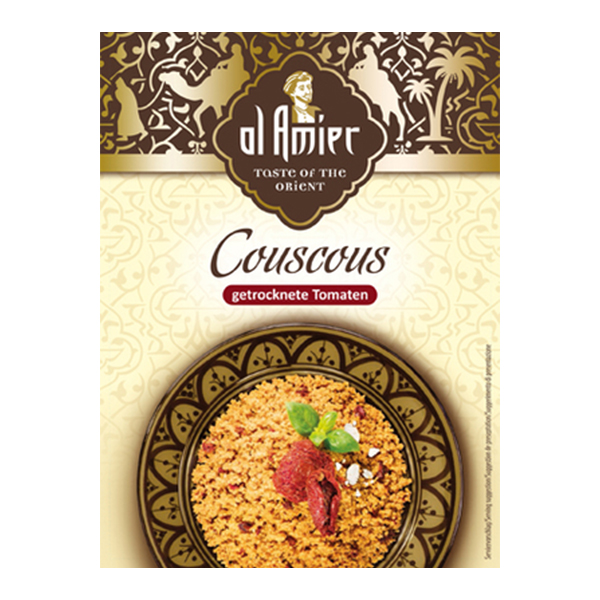 Cuscus cu rosii uscate Al Amier – 200 g Al Amier Cereale & Leguminoase & Seminte