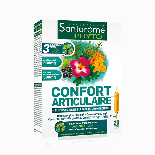 Confort articular Santarome – 20 fiole driedfruits.ro/ Capsule si comprimate