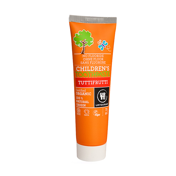 Pasta de dinti Tuttifrutti pt copii BIO Urtekram – 75 ml driedfruits.ro/ Cosmetice & Uleiuri Cosmetice