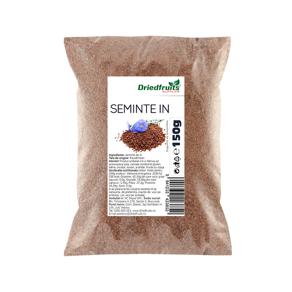 Seminte in Driedfruits – 150 g Dried Fruits Cereale & Leguminoase & Seminte