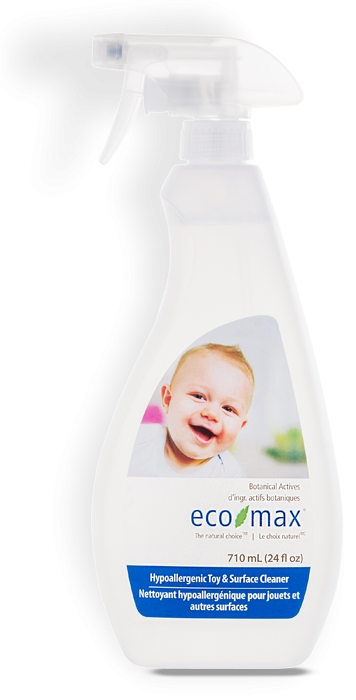 Solutie pentru curatare jucarii si camera bebelusului Ecomax - 710 ml