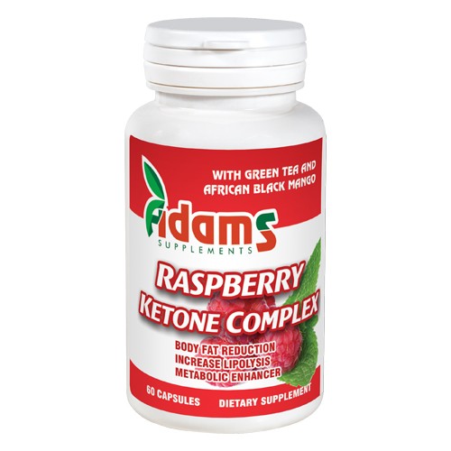 Raspberry Ketone Complex (cetona de zmeura) Adams Supplements - 60 capsule