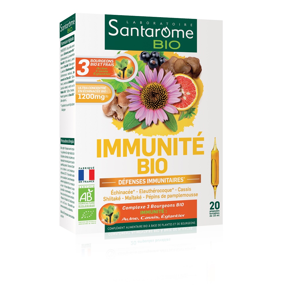 Immunite Santarome BIO - 20 fiole